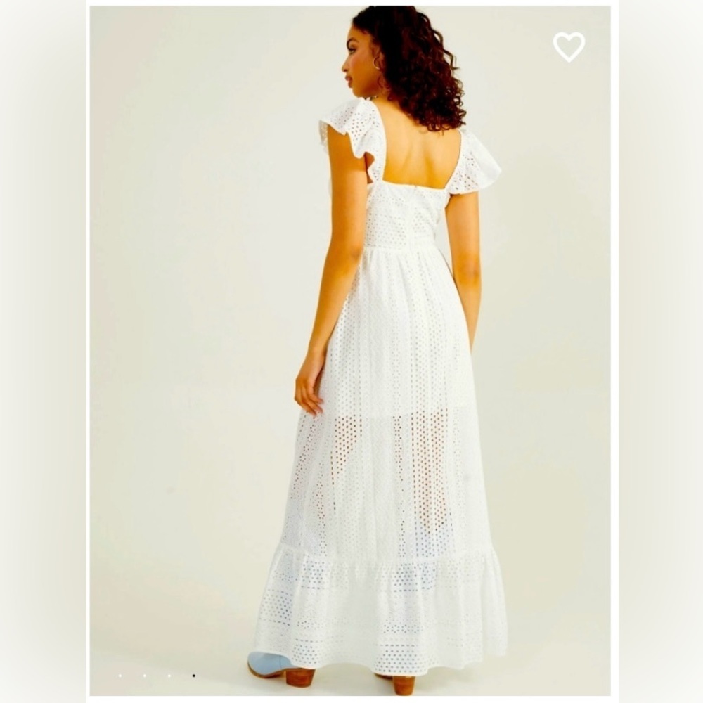 NWT Altar’d State Grace Eyelet Maxi Dress - Picture 4 of 7